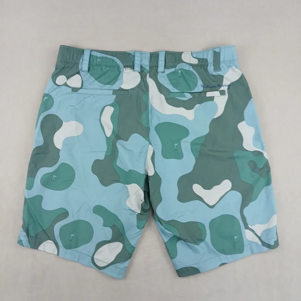 William Murray 36x10 Mens Shorts Camo Golf Stretch Performance Loud Colorful‎